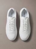 White Premier - Leather Signature Trainers  Men