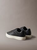 Black Premier - Leather Signature Trainers  Men