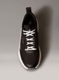 Black Emblem Logo Chunky Runner Trainers  Men
