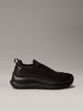 Black Mesh Chunky Runner Sock Trainers  Men