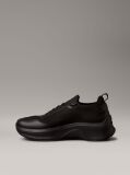 Black Mesh Chunky Runner Sock Trainers  Men