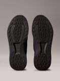 Black Mesh Chunky Runner Sock Trainers  Men