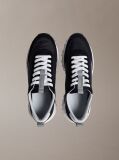 Μαύρο Sneakers Από Σουέτ Και Νάιλον  Άνδρας