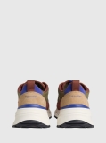 Multi Suede and Nylon Runner Trainers  Men