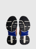 Multi Suede and Nylon Runner Trainers  Men