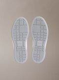White Leather Signature Logo Trainers  Men