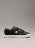 Μαύρο Δερμάτινα Sneakers  Γυναίκα