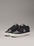 Μαύρο Δερμάτινα Sneakers  Γυναίκα