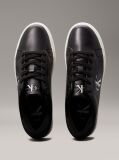 Μαύρο Δερμάτινα Sneakers  Γυναίκα