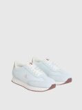 Μπλε Δερμάτινα Sneakers  Γυναίκα