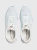 Μπλε Δερμάτινα Sneakers  Γυναίκα