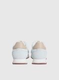 Μπλε Δερμάτινα Sneakers  Γυναίκα