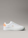 White Classic Leather Trainers  Women