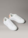 White Classic Leather Trainers  Women