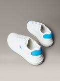 White Leather Trainers  Women