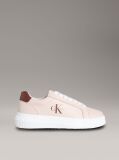 Pink Leather Trainers  Women