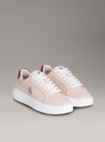 Pink Leather Trainers  Women