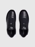 Μαύρο Δερμάτινα Sneakers  Γυναίκα