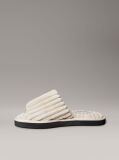 Grey Soft Padded Corduroy Slippers  Women