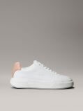 White Leather Durable Traction NYC Trainers  Women