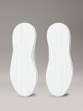 White CK Avenue - Smooth Leather Logo Trainers  Women