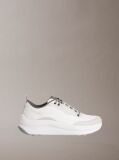 White Emblem Logo Chunky Runner Trainers  Women