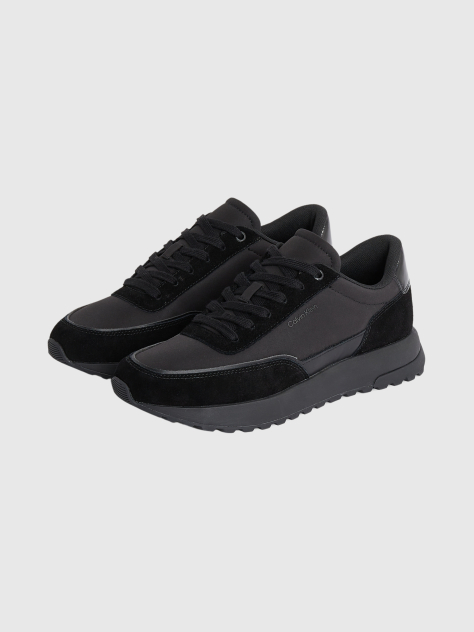 Black Low Cut Sneakers  Men