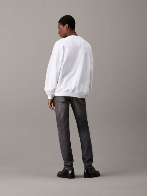 Black Slim Tapered Jeans  Men