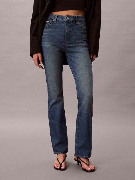 Denim Skinny Τζιν Με Bootcut Γραμμή  Γυναίκα