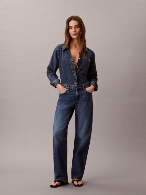 Denim 90s Τζιν Με Ίσια Γραμμή  Γυναίκα