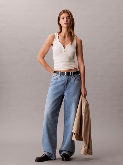Denim Χαλαρό Τζιν Barrel  Γυναίκα