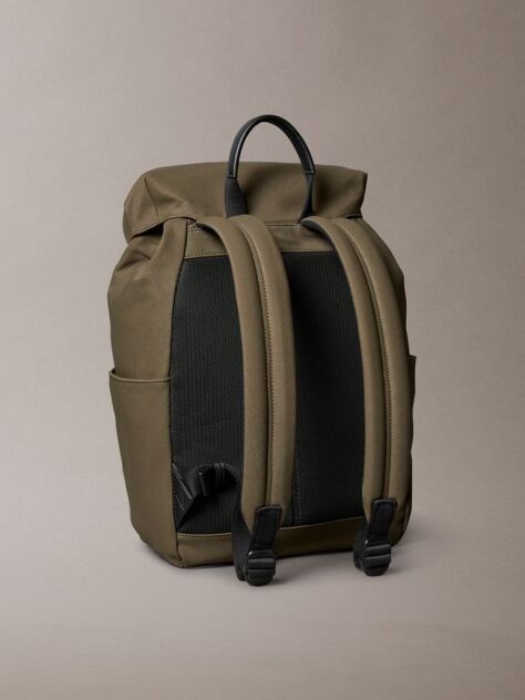 Green Canvas Backpack  Men