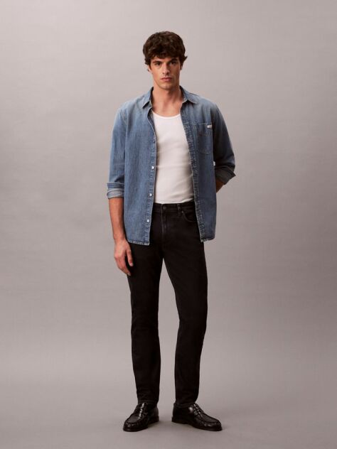 Denim Slim Tapered Jeans  Men