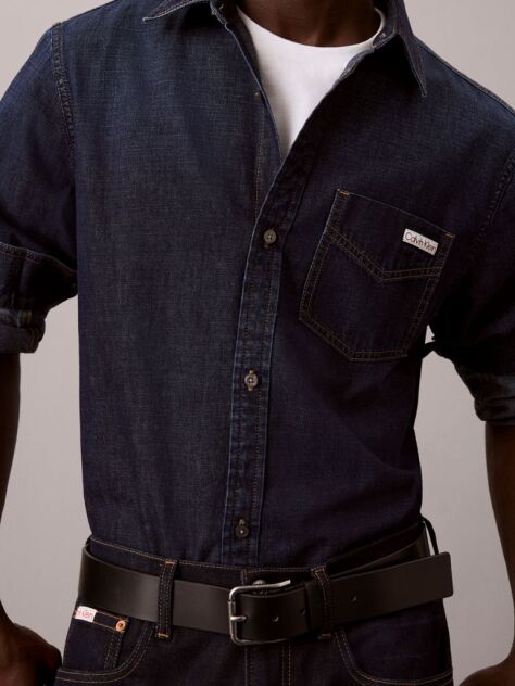 Denim Classic Fit Denim Shirt  Men