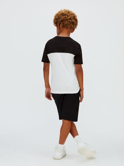 Μαύρο T-shirt Με Colour Block Σχέδιο  Αγόρι