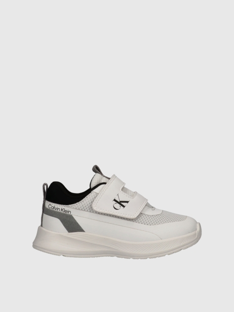 Λευκό Sneakers Με Velcro Και Χαμηλό Κόψιμο  Παιδικό Unisex