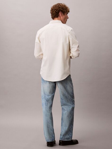 Denim 90s Straight Logo Jeans  Men