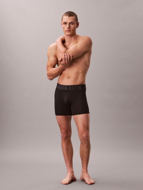 Black 3 Pack Boxer Briefs - Intense Power Micro  Men