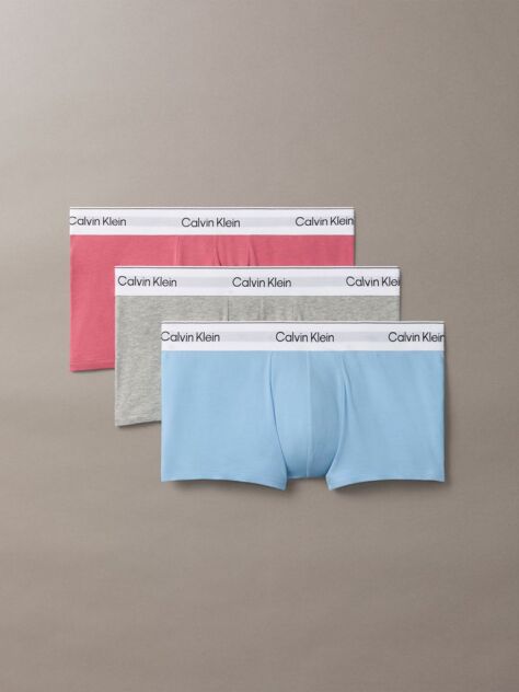 Multi Σετ 3 Χαμηλόμεσα Μπόξερ - Icon Cotton Stretch  Άνδρας