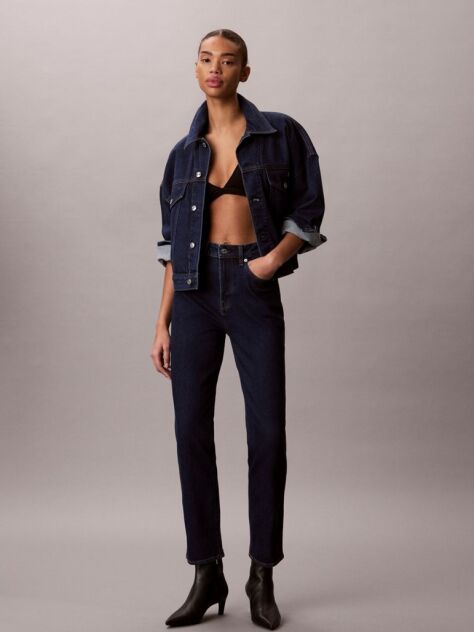 Denim Relaxed Denim Jacket  Women