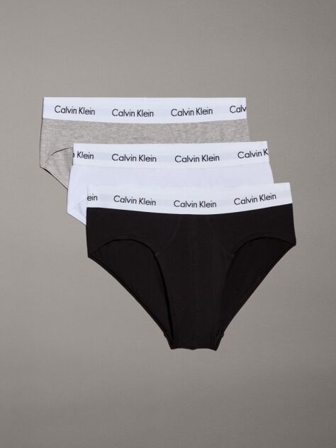 Multi 3 Pack Briefs - Cotton Stretch  Men