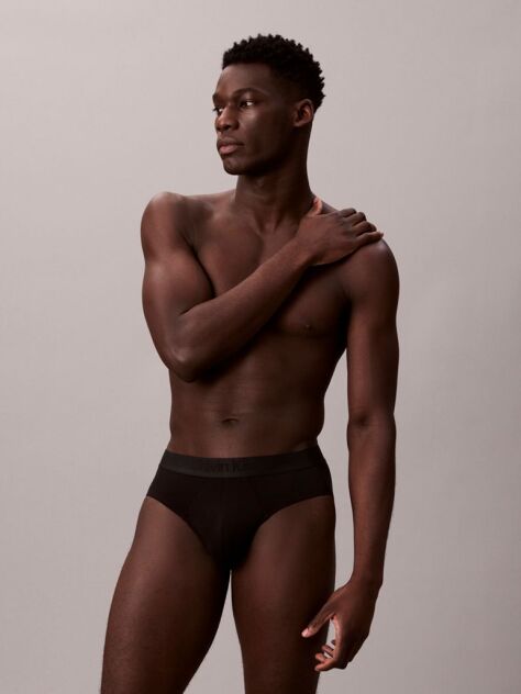 Black 3 Pack Briefs - CK Black  Men