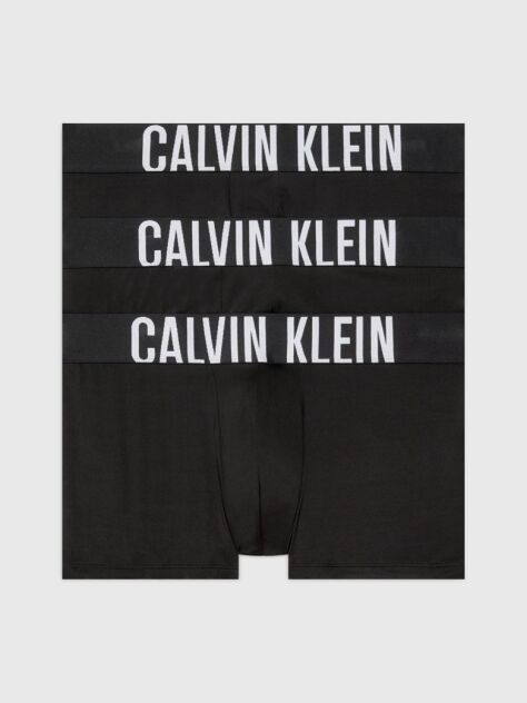 Black 3 Pack Trunks - Intense Power  Men