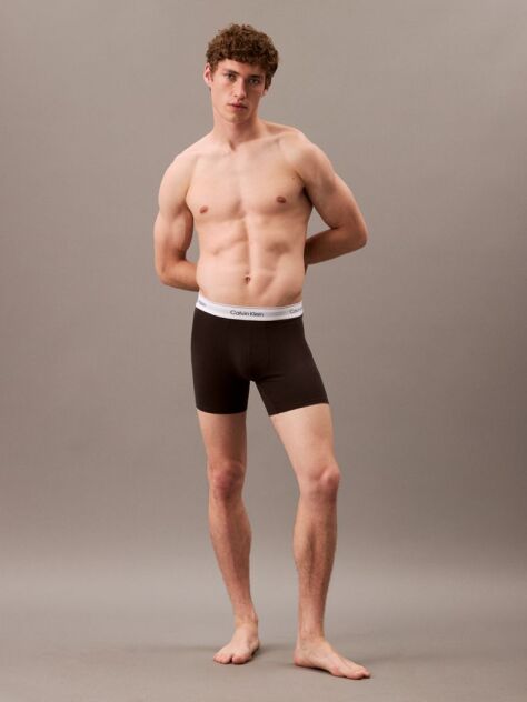 Black 3 Pack Boxer Briefs - Modern Cotton  Men
