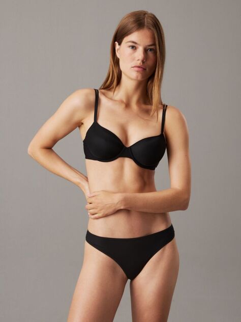 Black Thong - Sheer Marquisette  Women