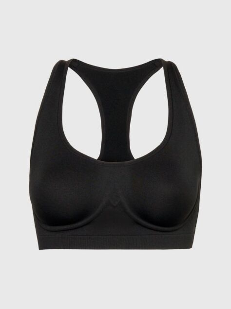 Black Bralette - Bonded Flex  Women
