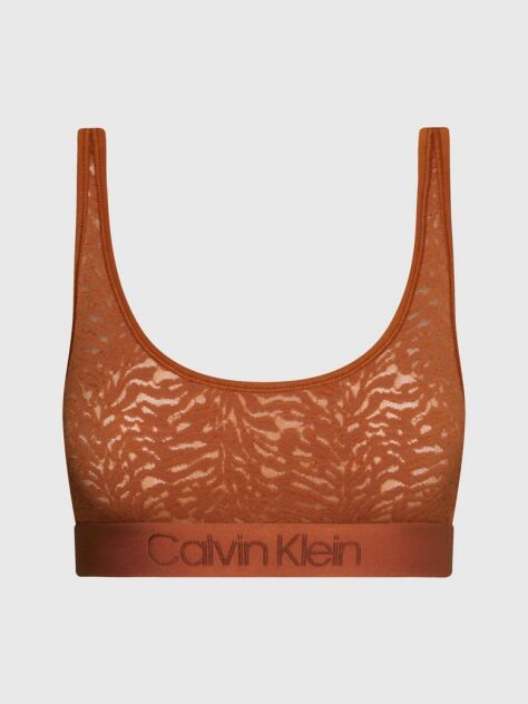 Orange Lace Bralette - Intrinsic  Women