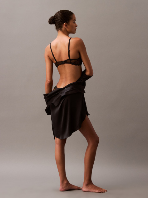 Black Balconette Bra - CK Instinct  Women
