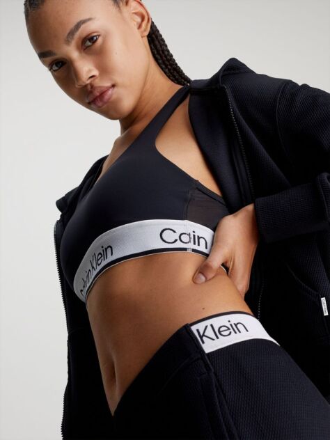 Μαύρο Crop Hoodie Με Φερμουάρ  Γυναίκα