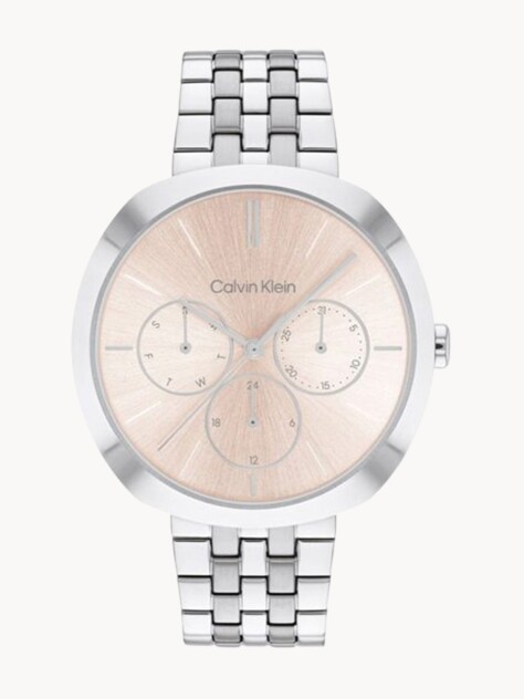 Pink Stainless Steel Watch  Women